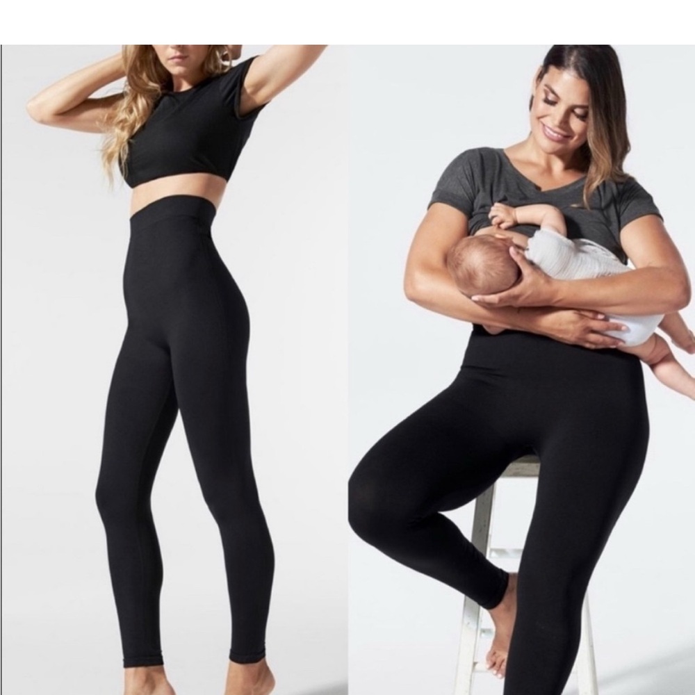BLANQI Black High-Waisted Leggings